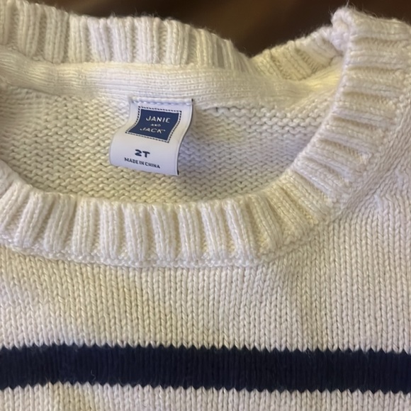 Janie and Jack anchor sweater - Picture 2 of 3